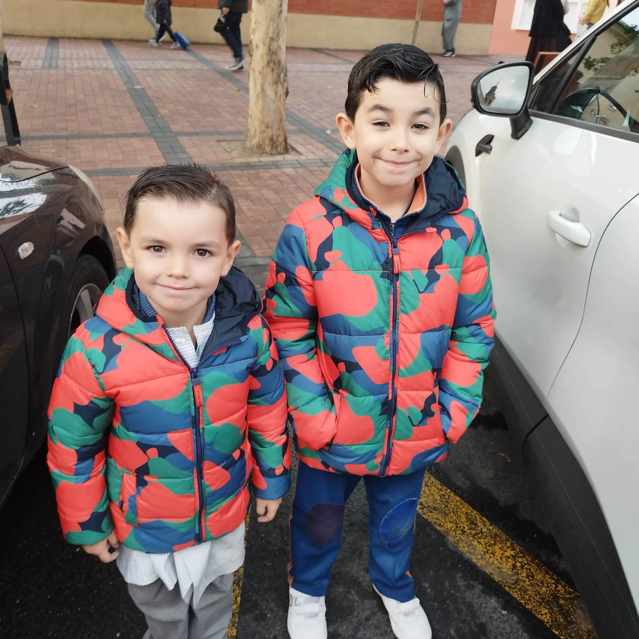 Abrigo Plumífero Niño Losan Estampado
