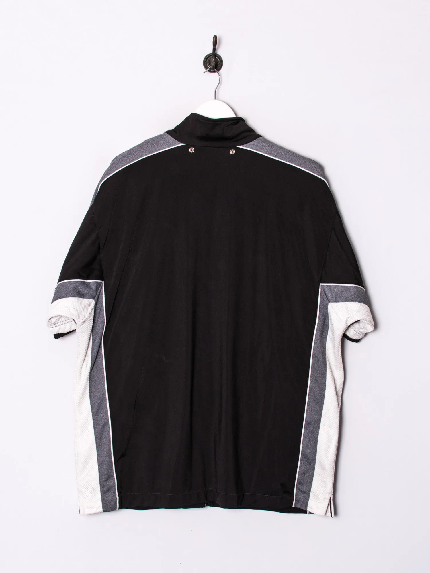 Adidas Black Short Sleeves Track Jacket