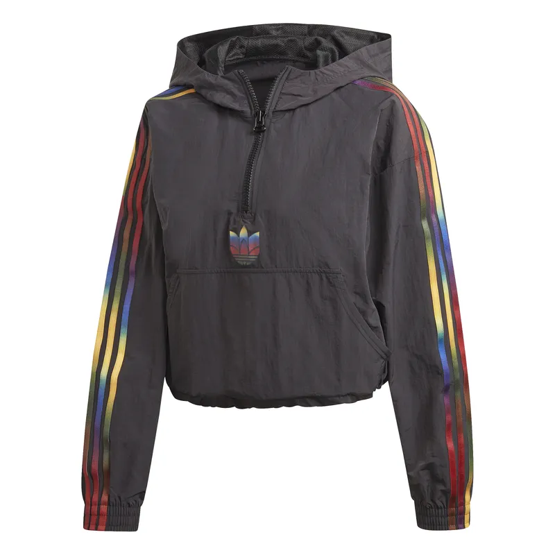 ADIDAS ORIGINALS CROPPED HALFZIP W