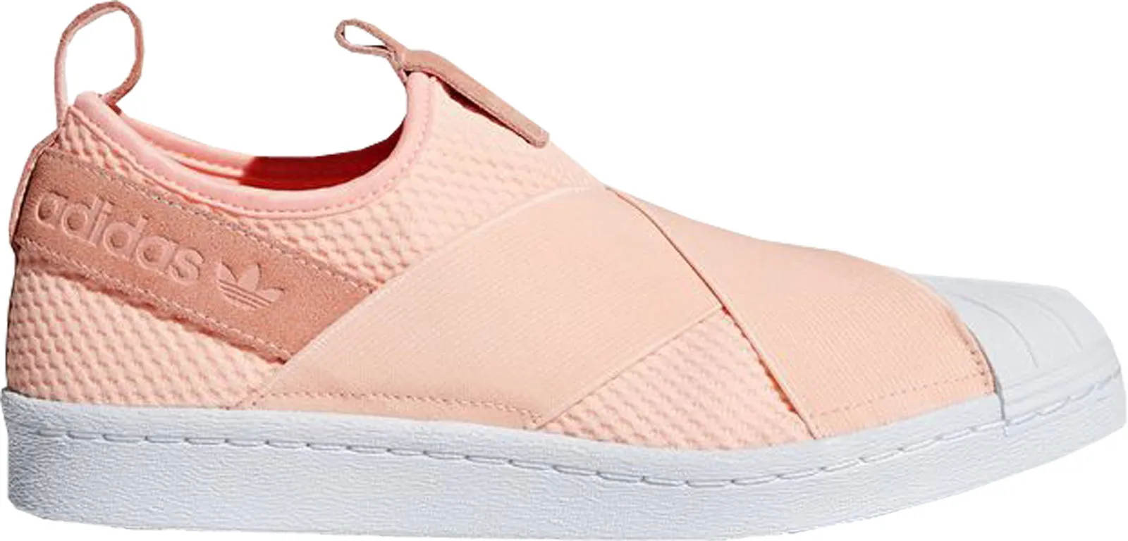 ADIDAS ORIGINALS SUPERSTAR SLIPON CLEAR ORANGE W
