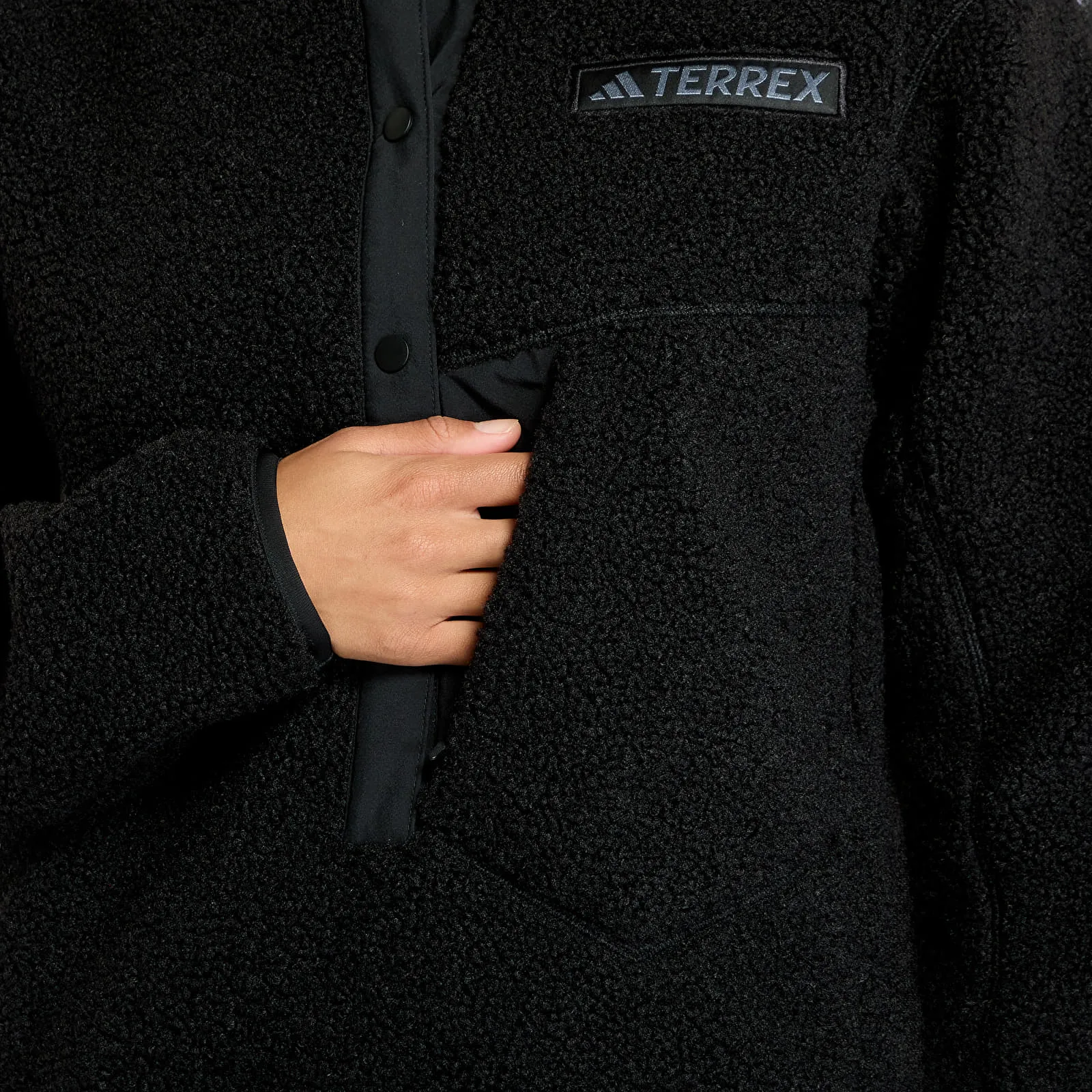 adidas Terrex Xploric High Pile Fleece Pullover