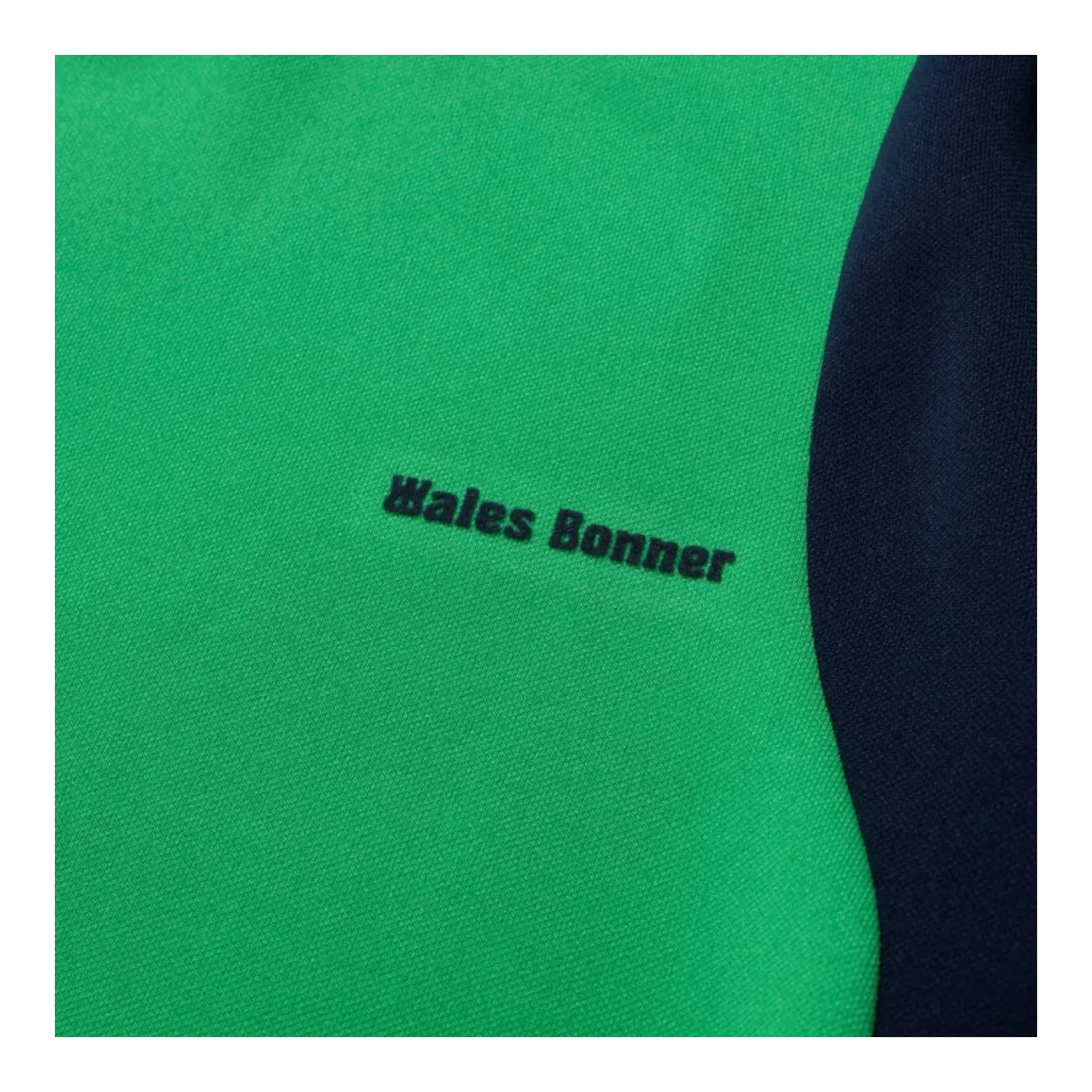 ADIDAS X WALES BONNER FOOTBALL TEE VIVID GREEN   IT9782