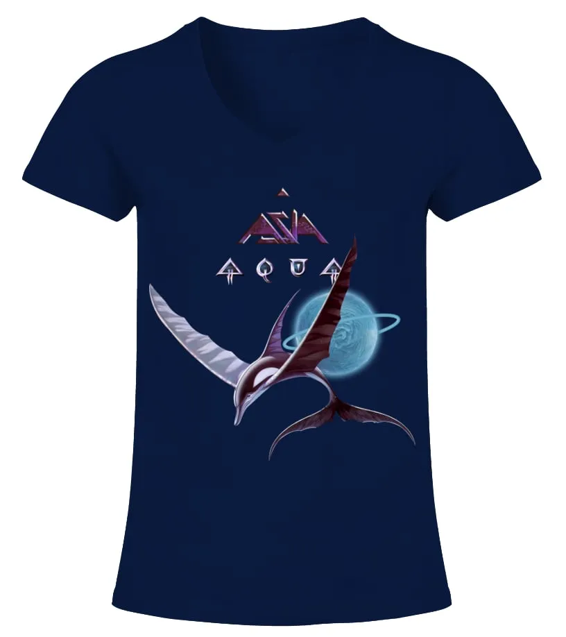 Asia Band NV (3) Camiseta cuello pico Mujer
