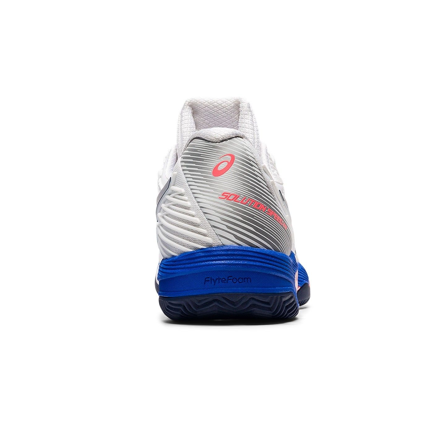 Asics Solution Speed Ff 2 Clay Blanco Azul Mujer 1042a134 102