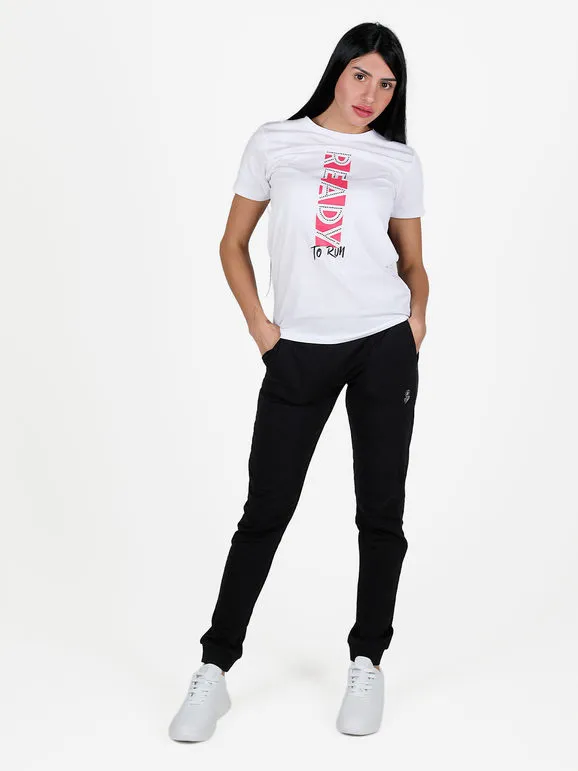 Athl Dpt Pantalón deportivo de mujer con puños.