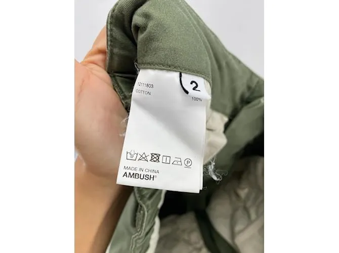 AUTRE MARQUE PANTALóN AMBUSH T.05 2 ALGODóN CAQUI 
