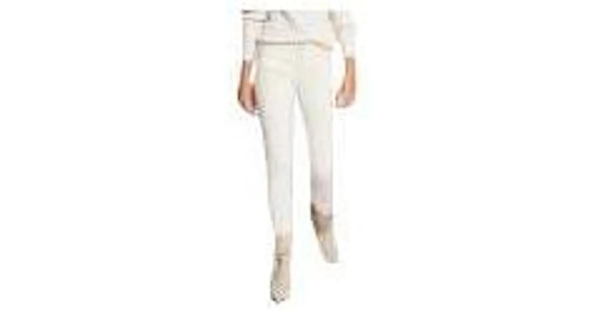 Autre Marque Pantalón Morgan marfil Blanco 