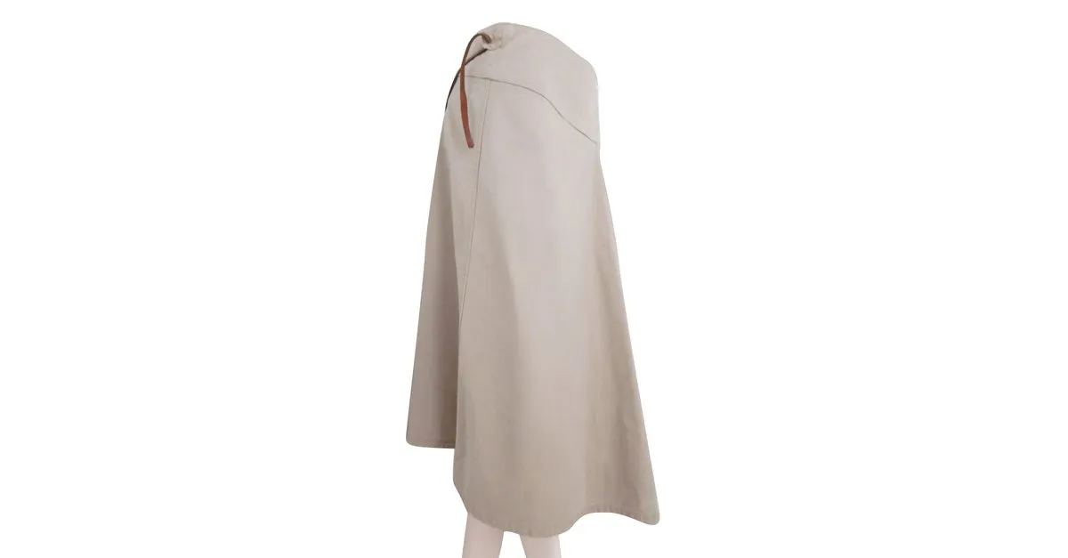 Autre Marque R por 45falda rpm Castaño Beige 
