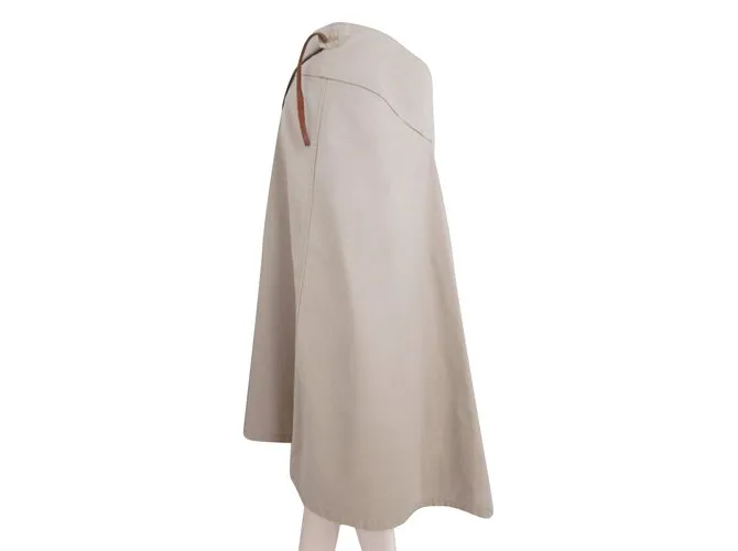 Autre Marque R por 45falda rpm Castaño Beige 