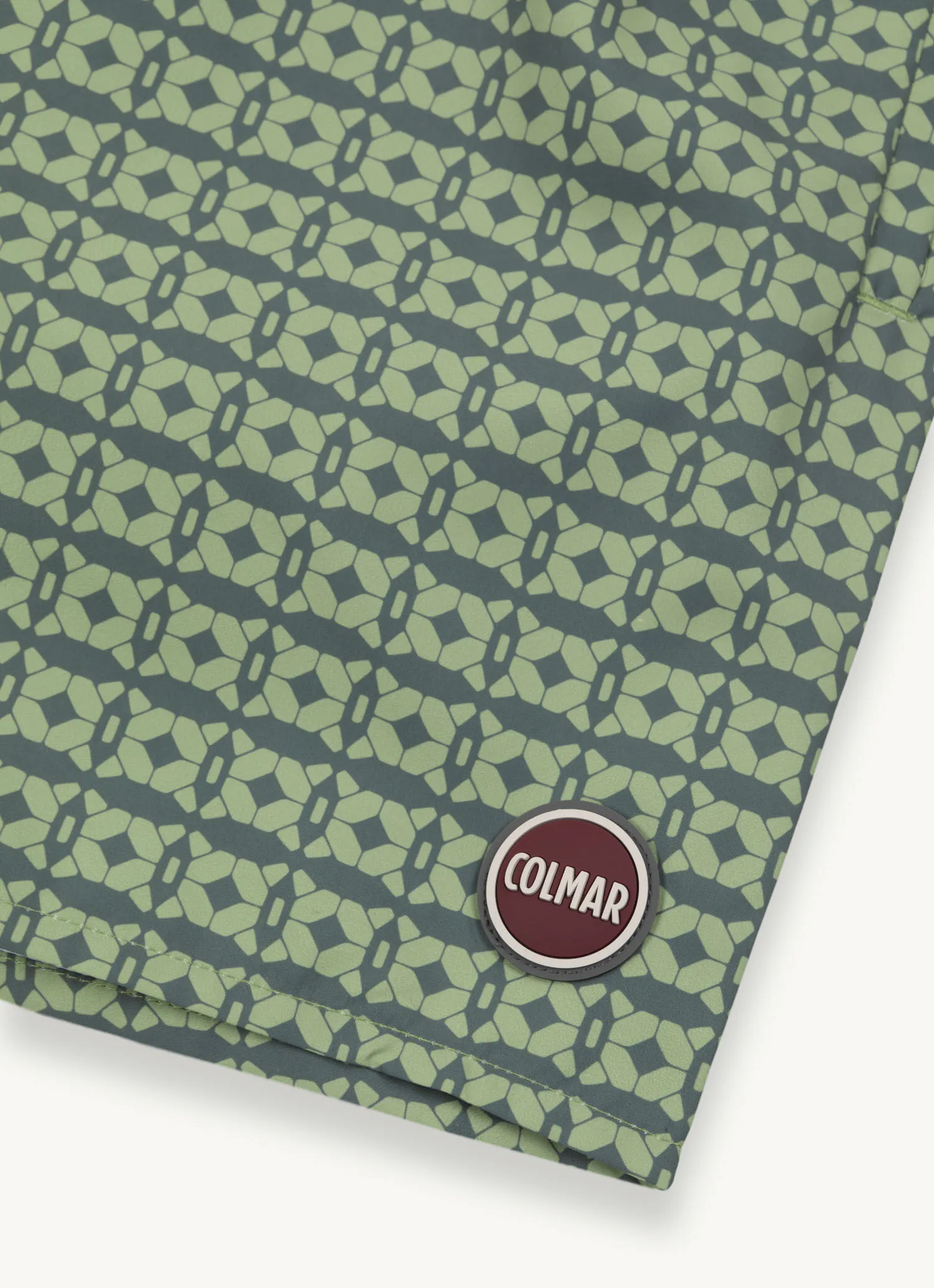 Bañador estampado con cintura elástica