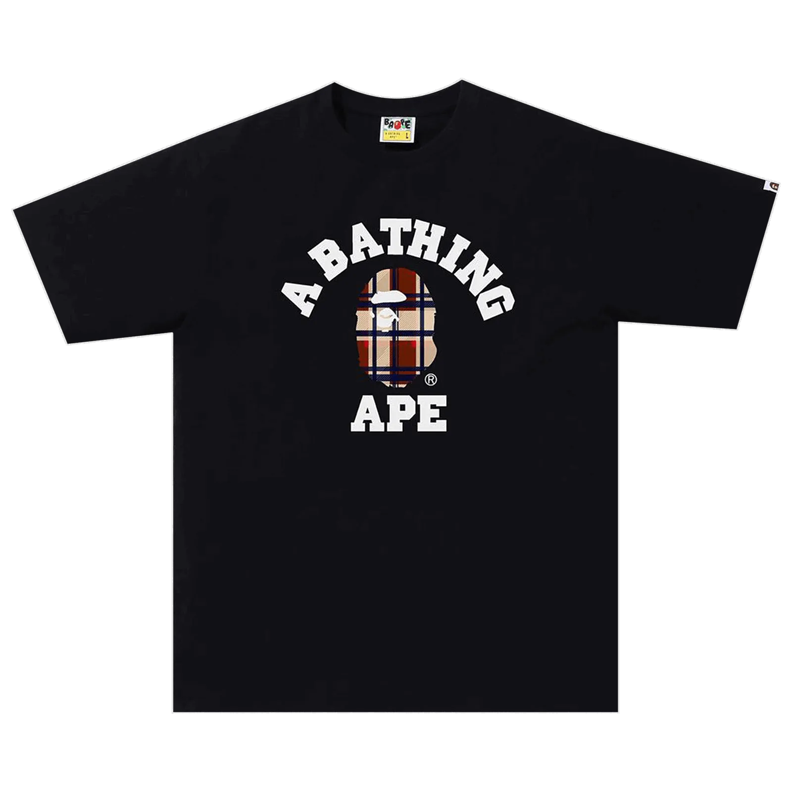 BAPE Check College Tee