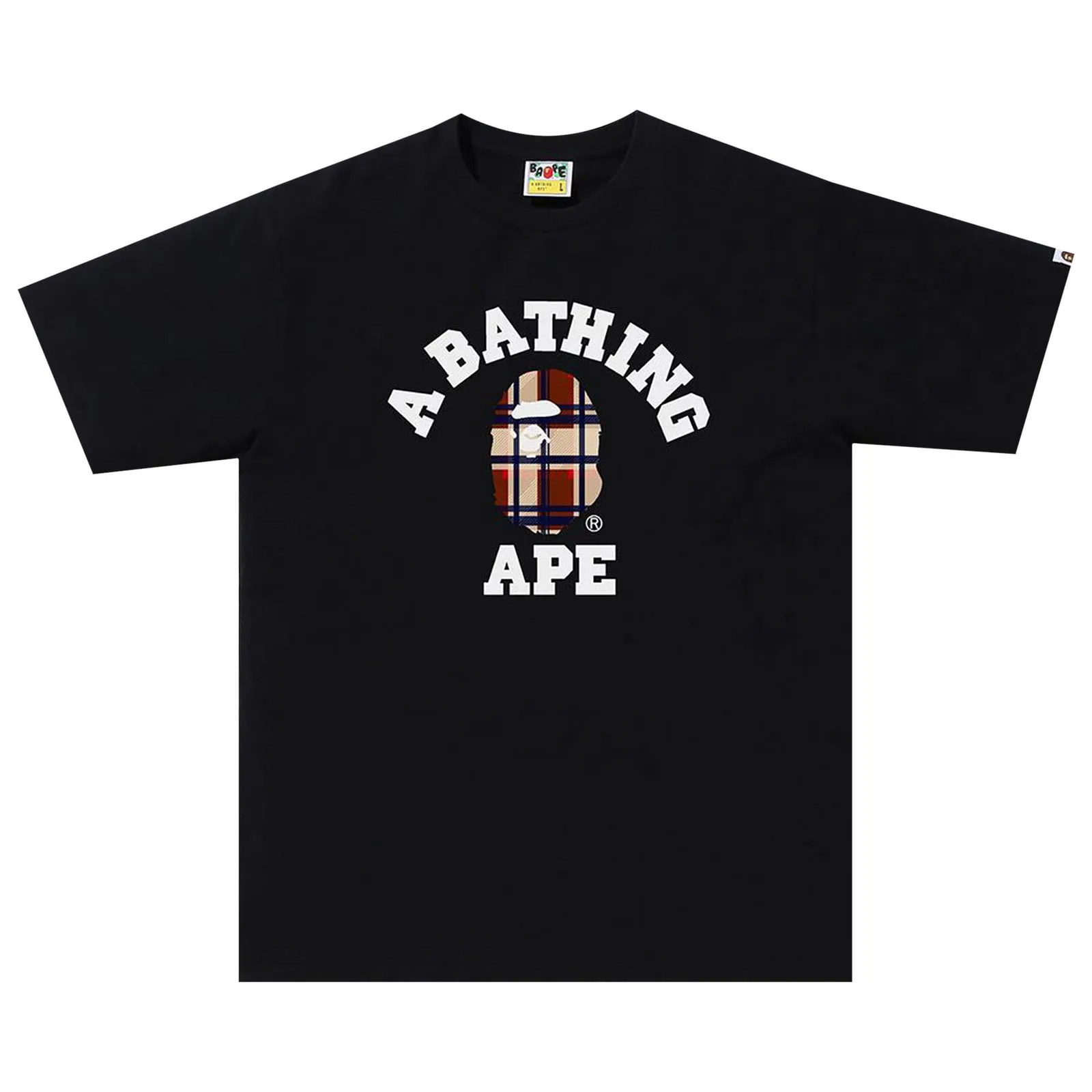 BAPE Check College Tee