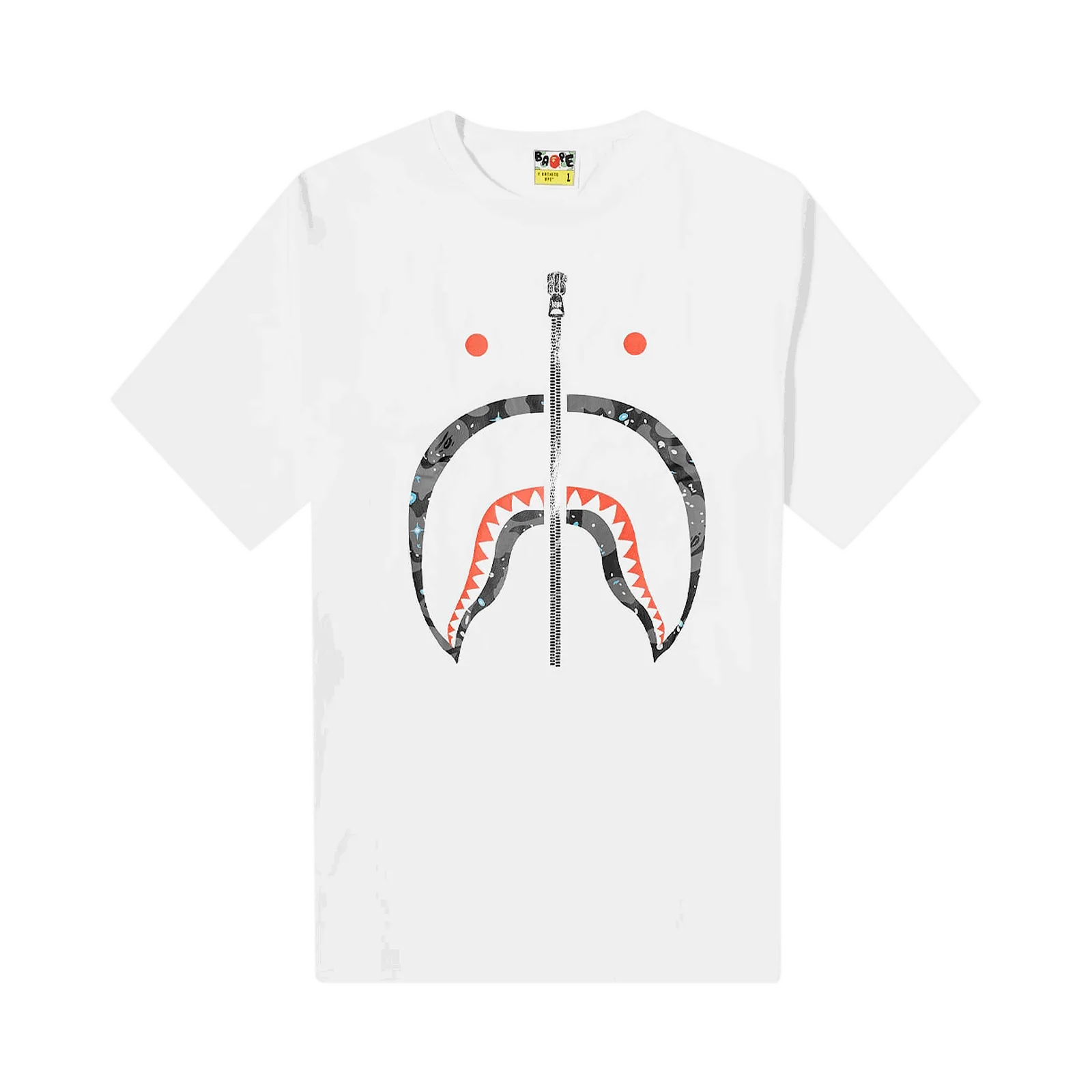 BAPE Space Camo Shark Tee