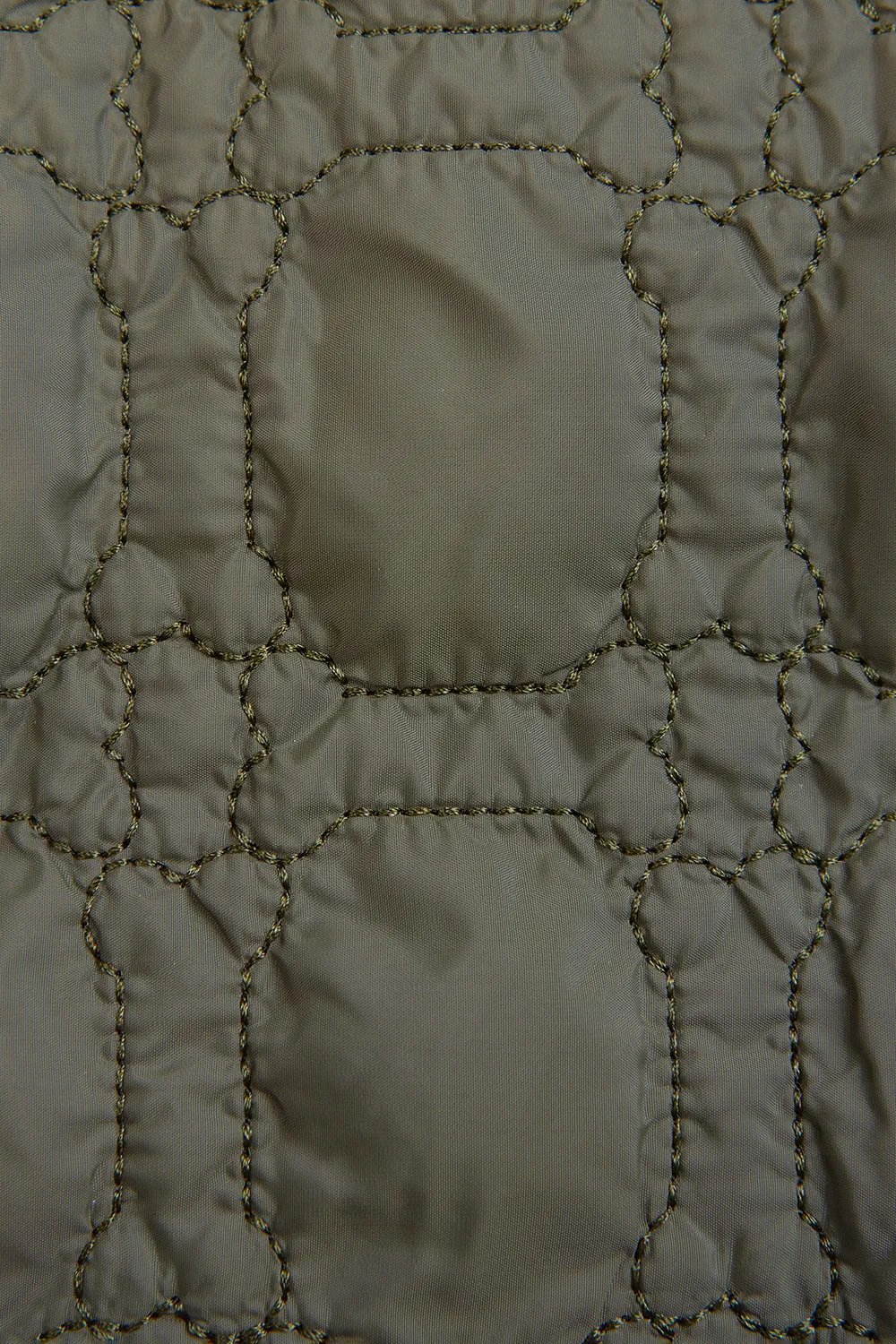 Barbour Abrigo Bone Quilted Dog