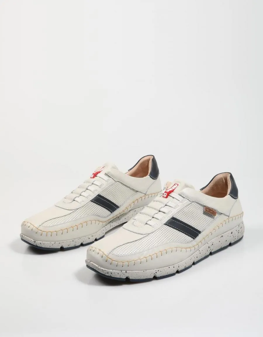  baskets PIKOLINOS Fuencarral en Blanc 74930