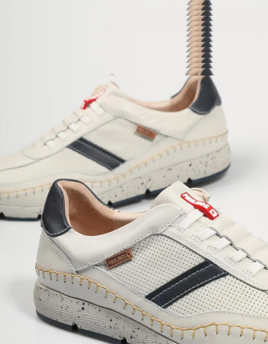  baskets PIKOLINOS Fuencarral en Blanc 74930