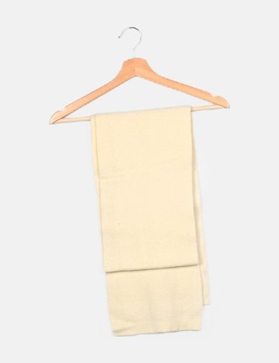 Benetton Bufanda beige básica