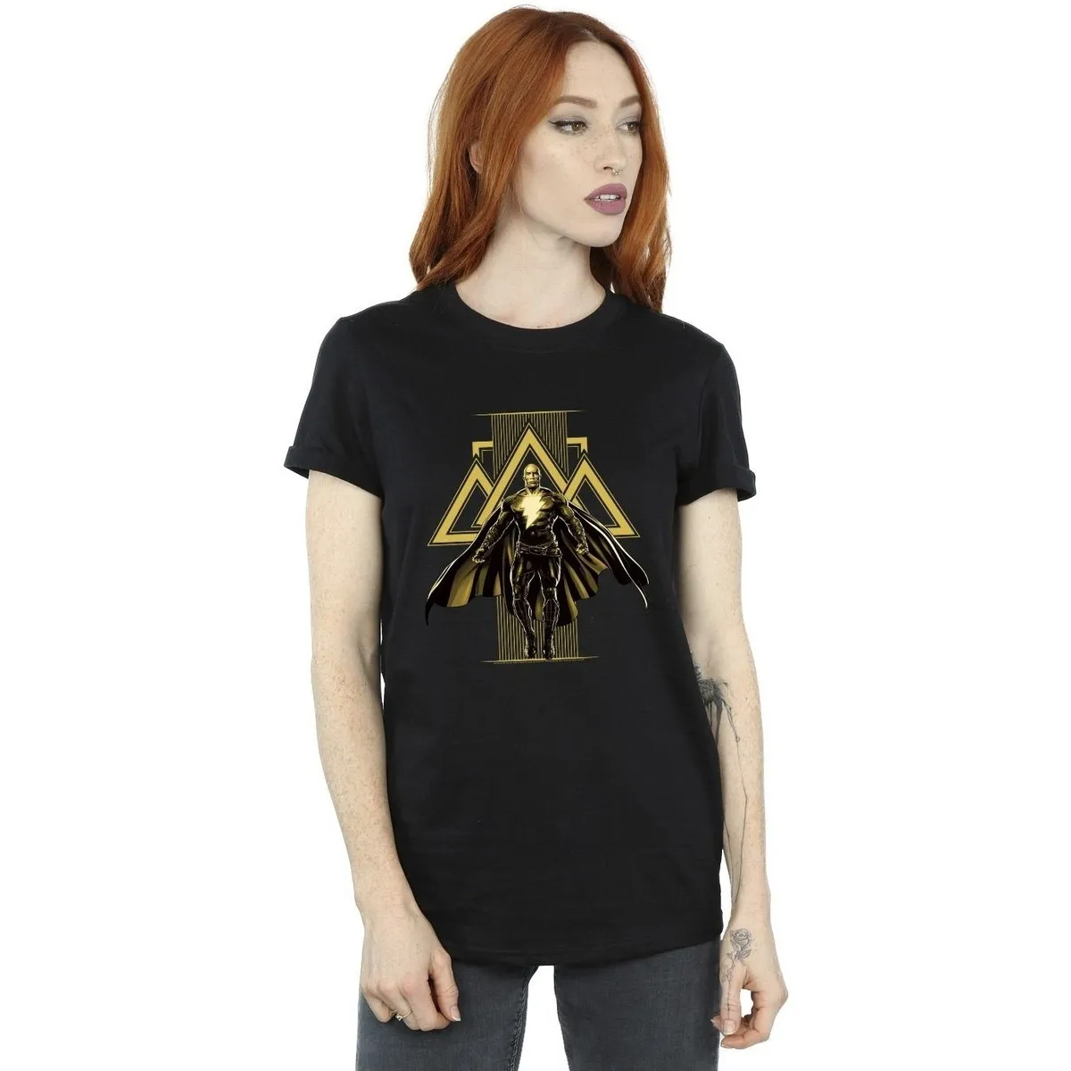 Black Adam Rising Golden Symbols