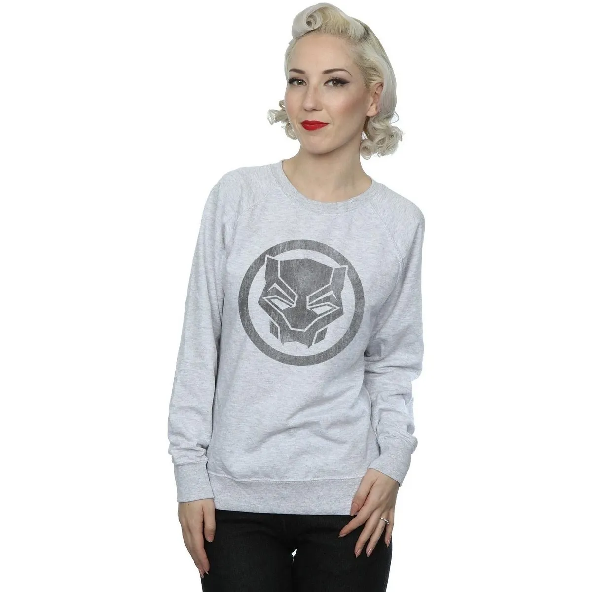 Black Panther Distressed Icon