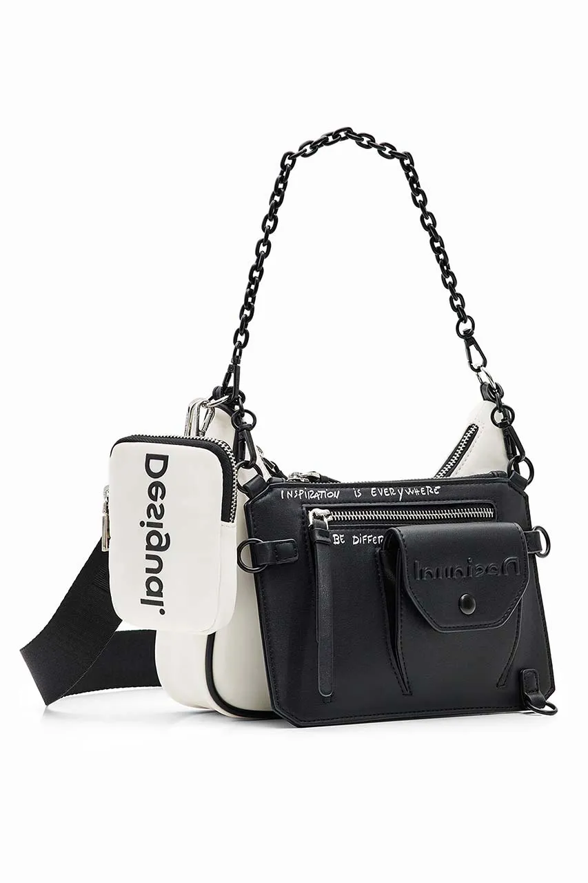 Bolso pequeño multiposición Desigual 23SAXY41