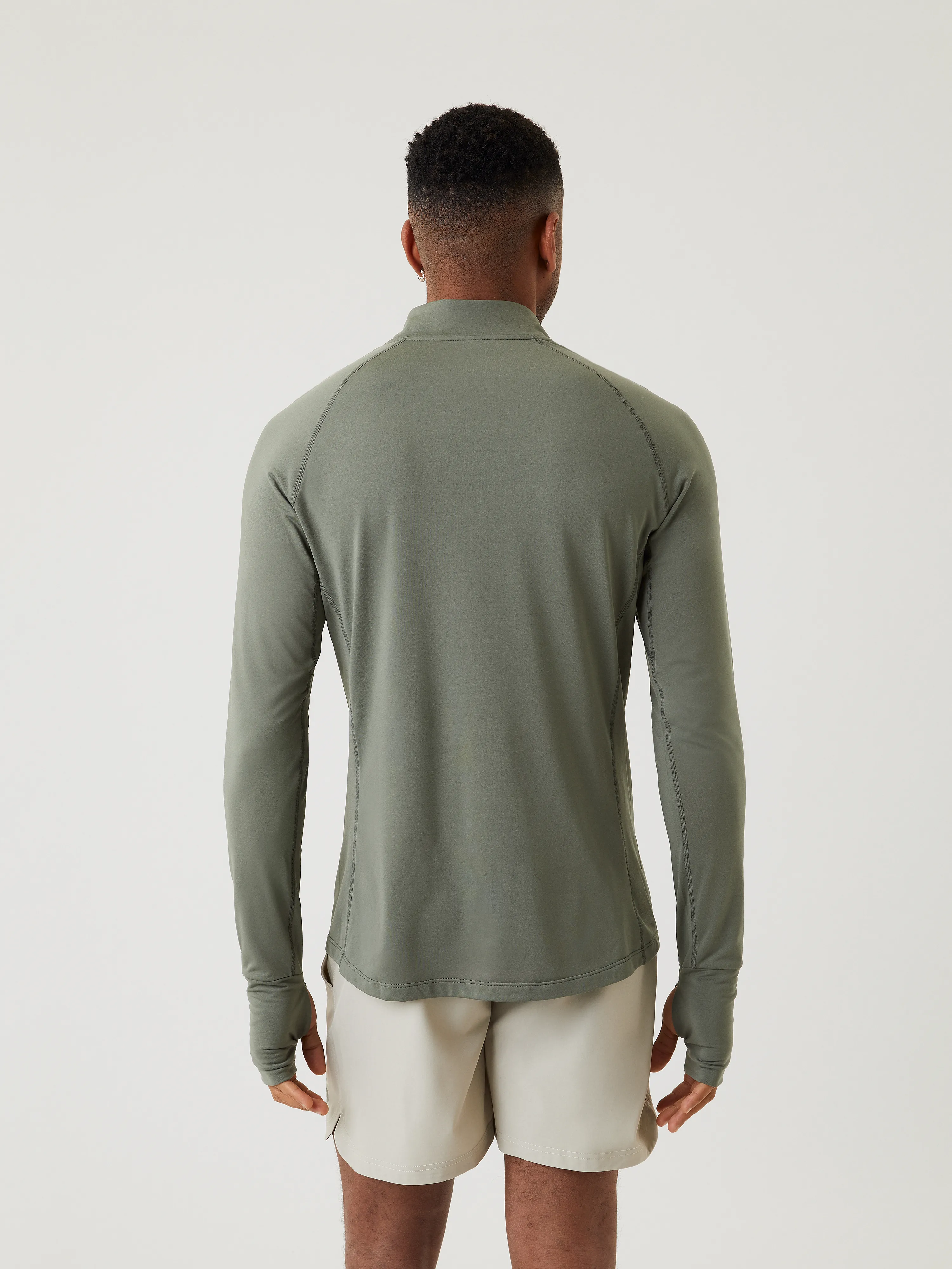 Borg Midlayer Half Zip