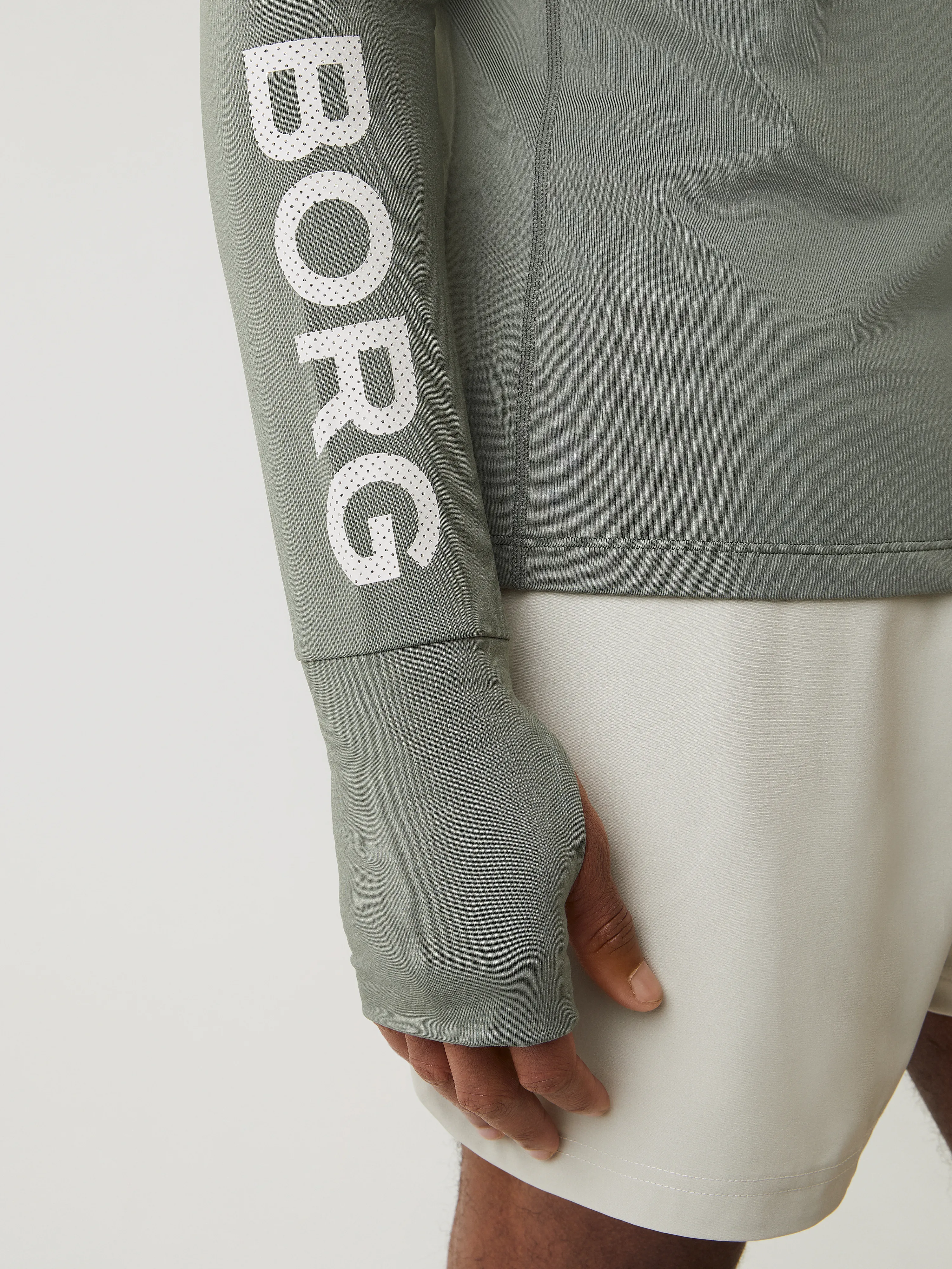 Borg Midlayer Half Zip