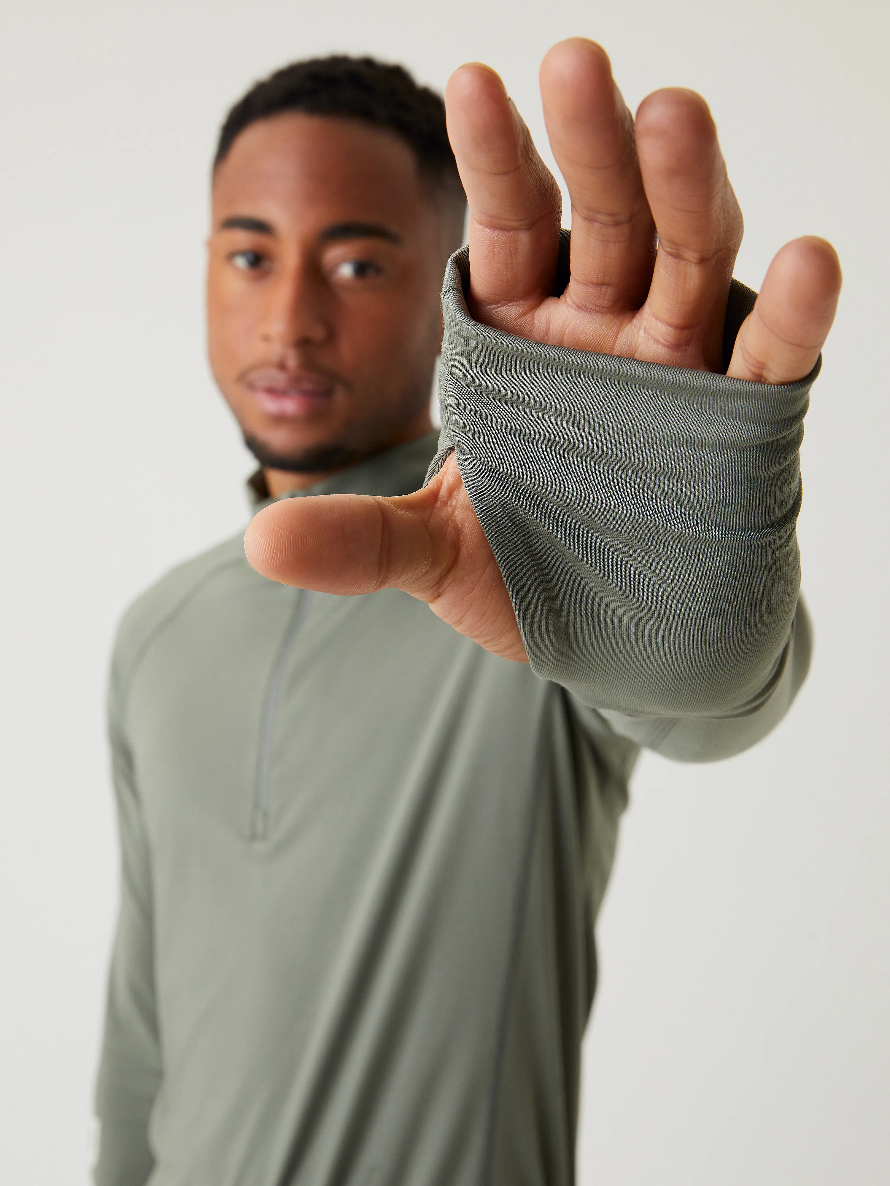 Borg Midlayer Half Zip