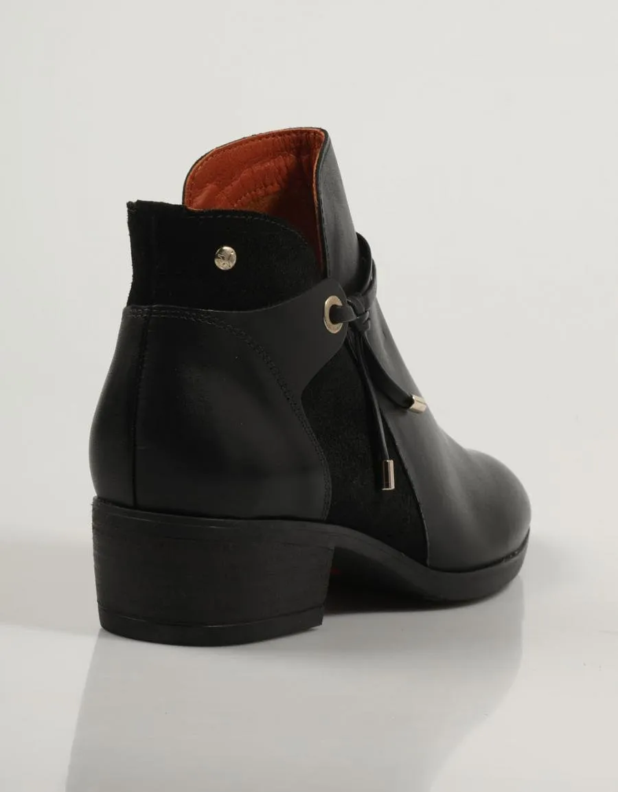  botins PIKOLINOS Daroca W1u 8505 en Preto 83960