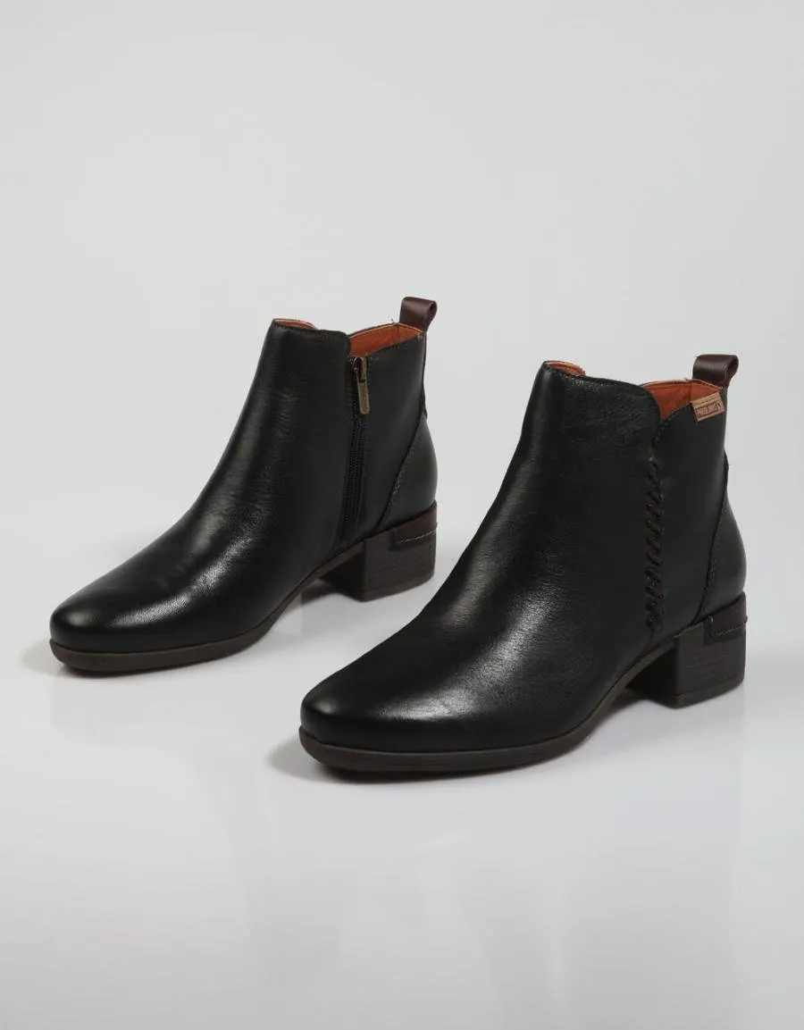  botins PIKOLINOS Malaga W6w 8950 en Preto 80275