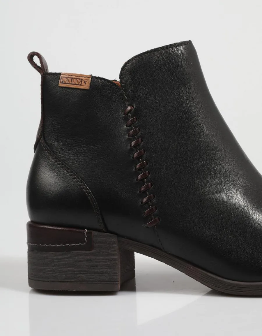  botins PIKOLINOS Malaga W6w 8950 en Preto 80275