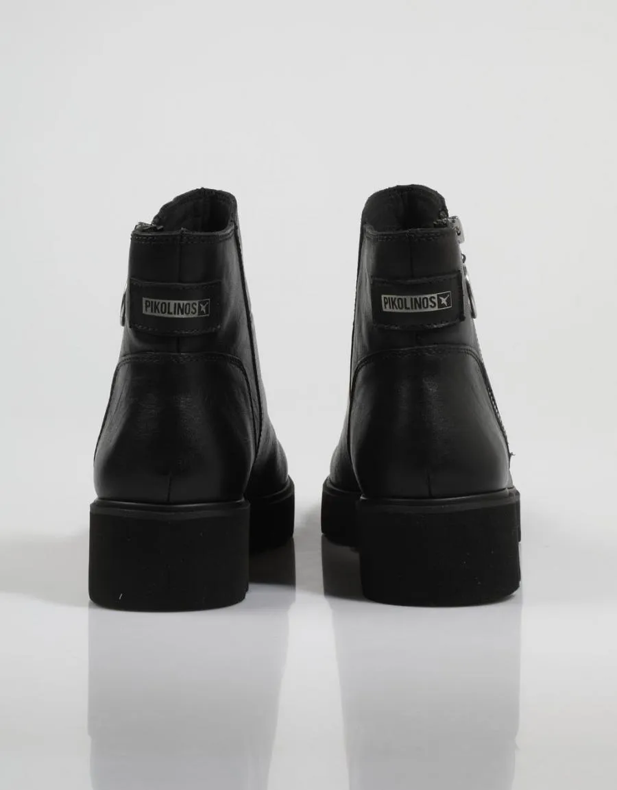  botins PIKOLINOS Salamanca W6y 8956 en Preto 80259