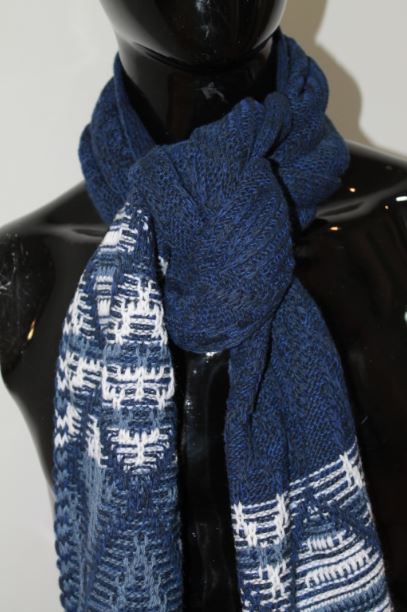 BUFANDA DE HOMBRE GLOKO 2665 AZUL