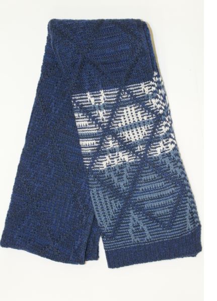 BUFANDA DE HOMBRE GLOKO 2665 AZUL