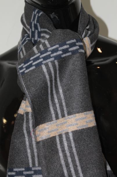 BUFANDA DE HOMBRE GLOKO 4444 GRIS