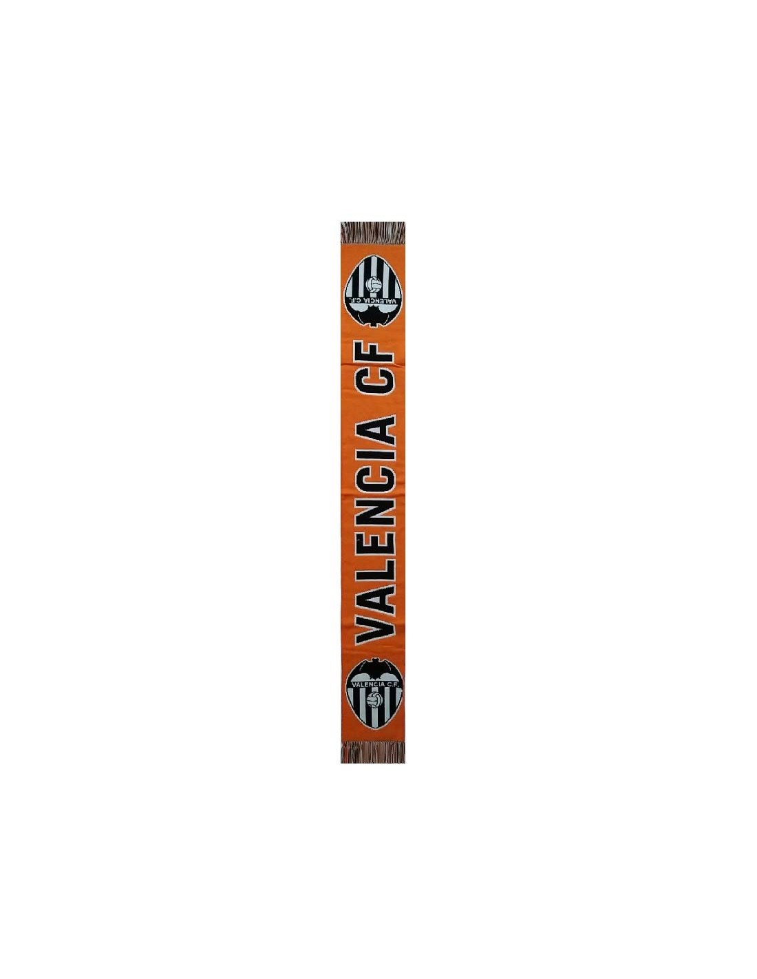 Bufanda del Valencia CF color naranja modelo clásico