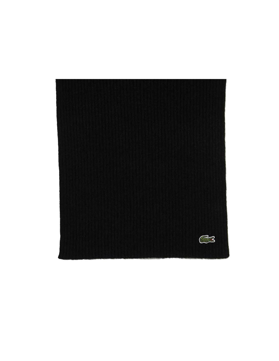 Bufanda Lacoste Echarpe Negro