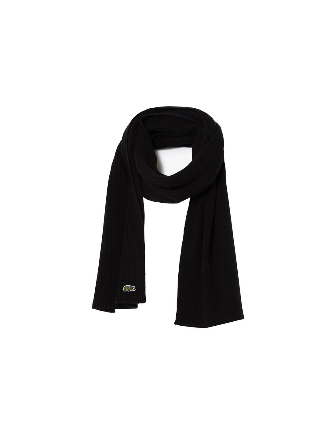 Bufanda Lacoste Echarpe Negro