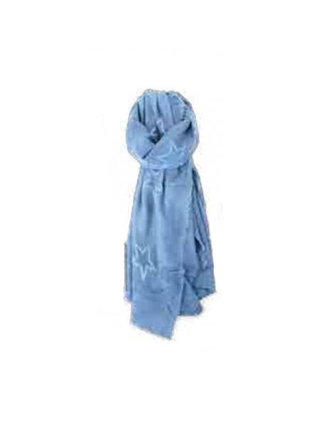 bufanda privata estrellas azul