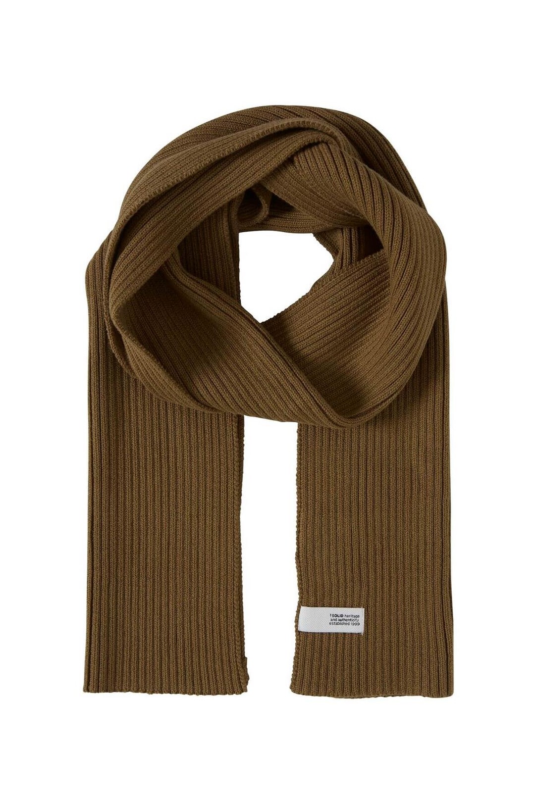 BUFANDA PUNTO HOMBRE CAMEL