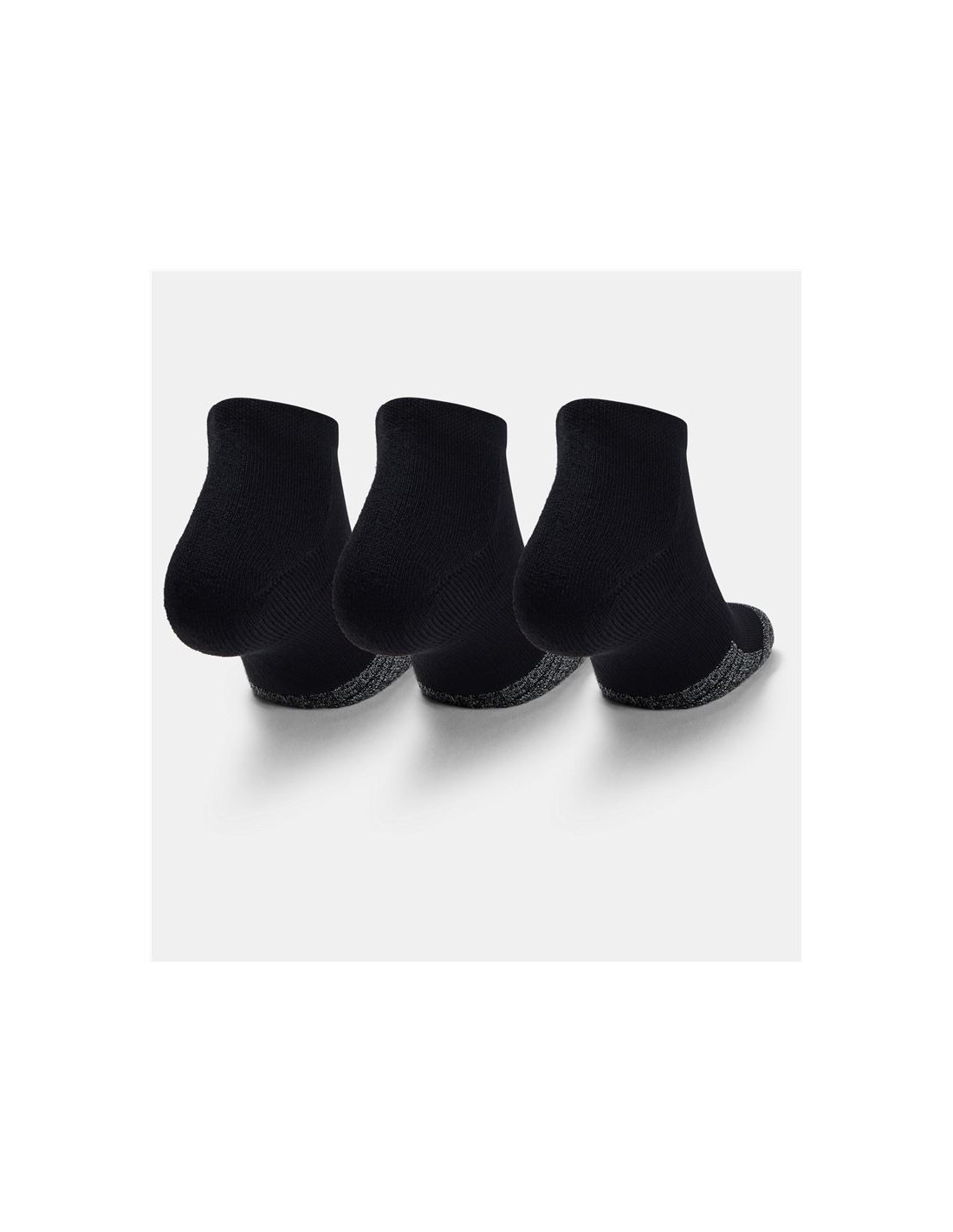 Calcetines cortos Under Armour Heatgear Negro (3 pares)