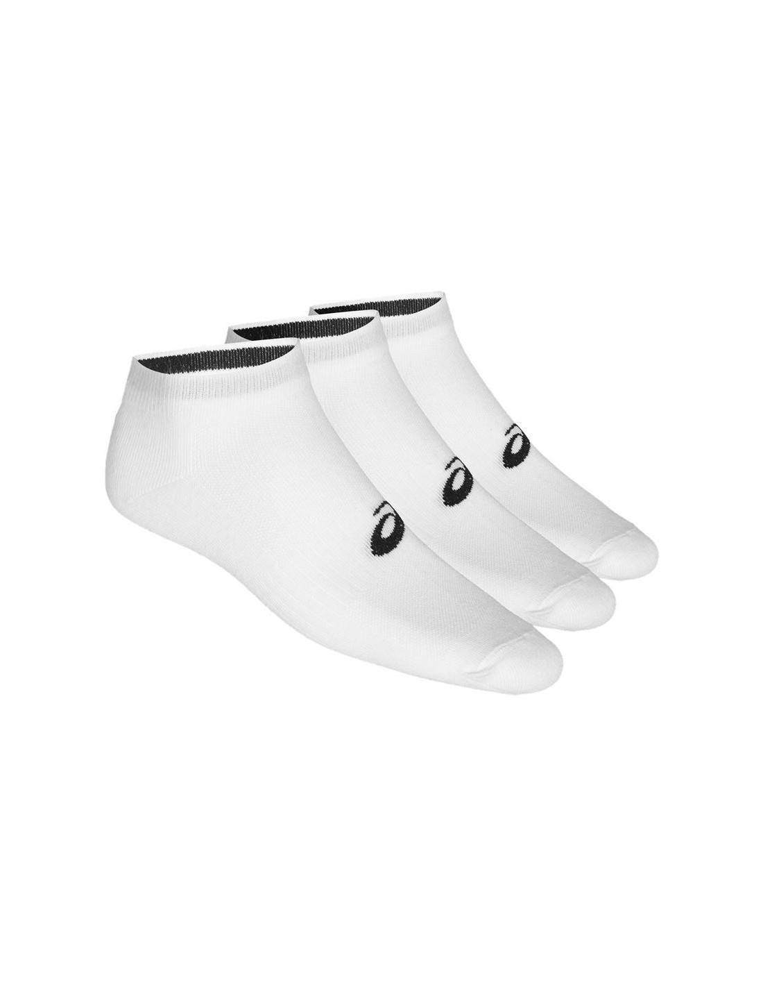 Calcetines tobilleros Asics 3PPK White