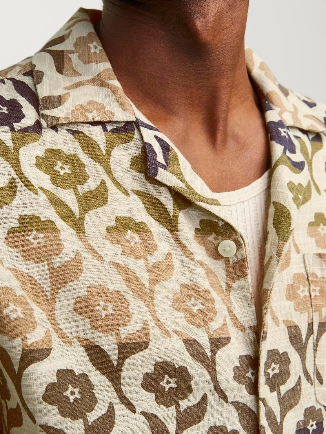 Camisa Corte comfort | Marrón intermedio | Jack & Jones®