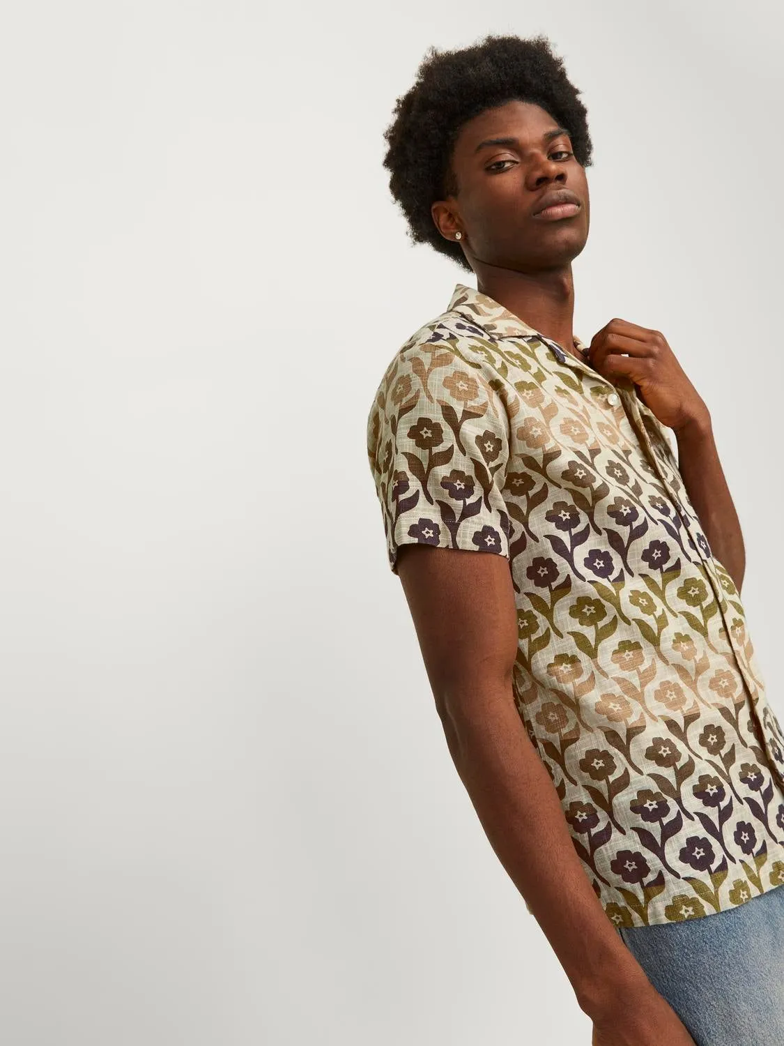 Camisa Corte comfort | Marrón intermedio | Jack & Jones®
