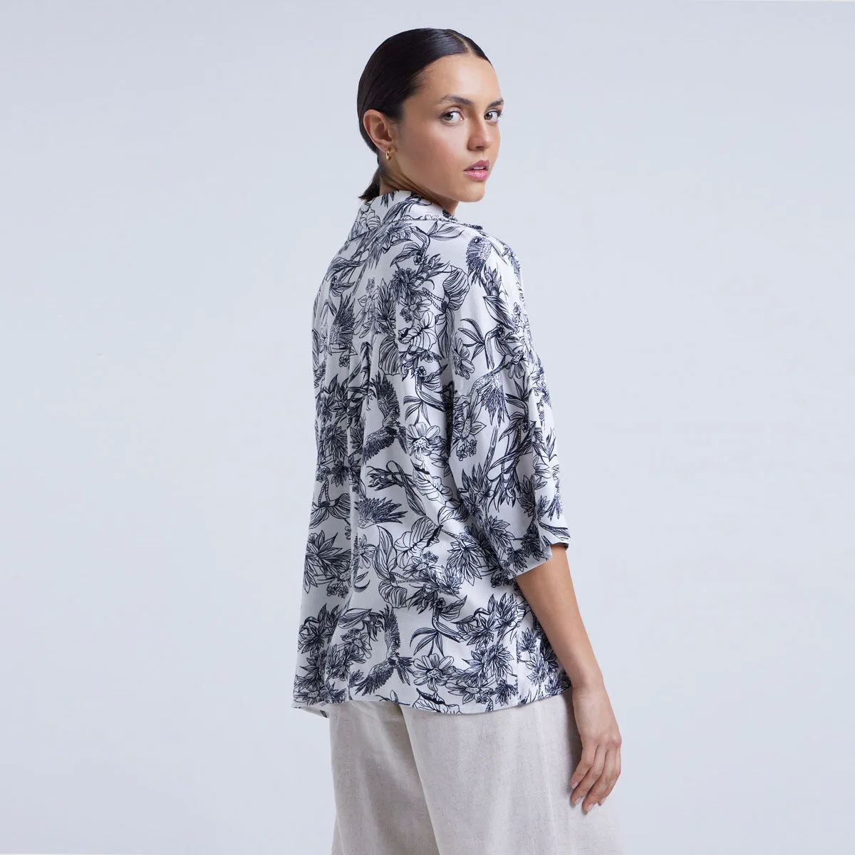Camisa Manga Corta Estampada