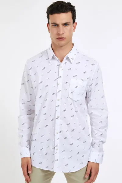 Camisa para hombre de Guess Jeans – M2RH20W8BX1