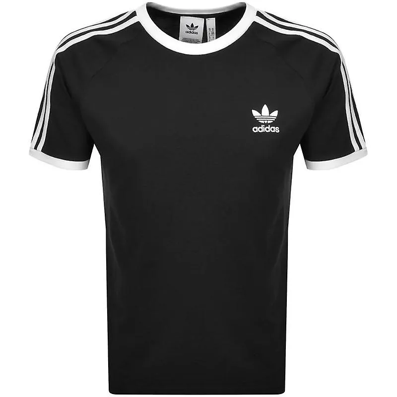 Camiseta Adidas Hombre Rayas Retro Sport California Crew Nec
