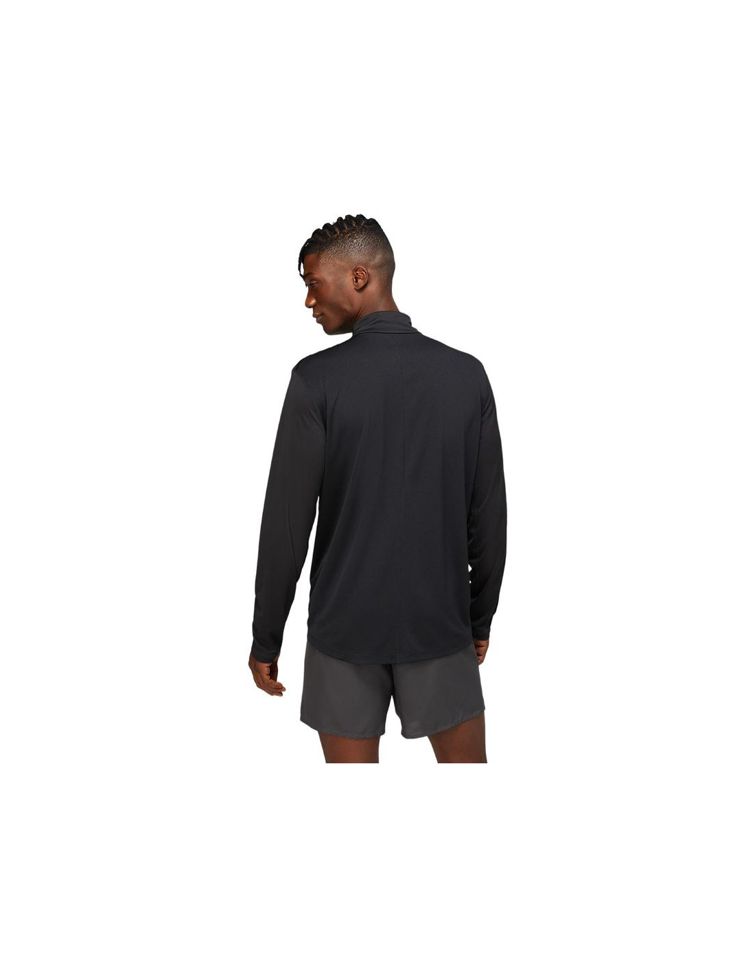 Camiseta Asics Core 1/2 Cremallera M Black