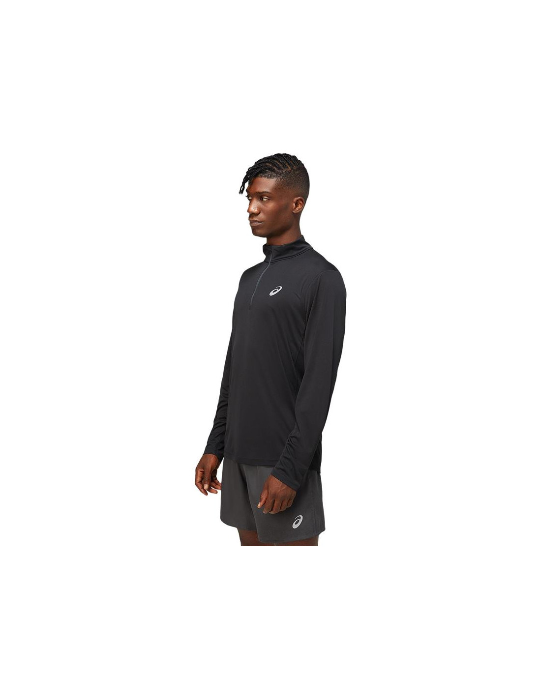 Camiseta Asics Core 1/2 Cremallera M Black