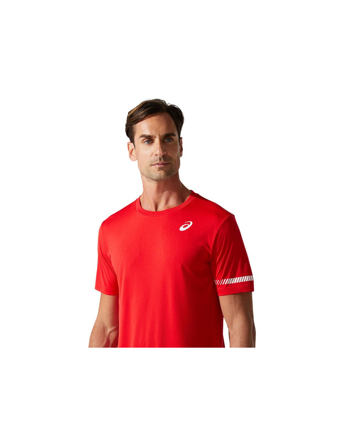 Camiseta Asics Court SS Hombre Red