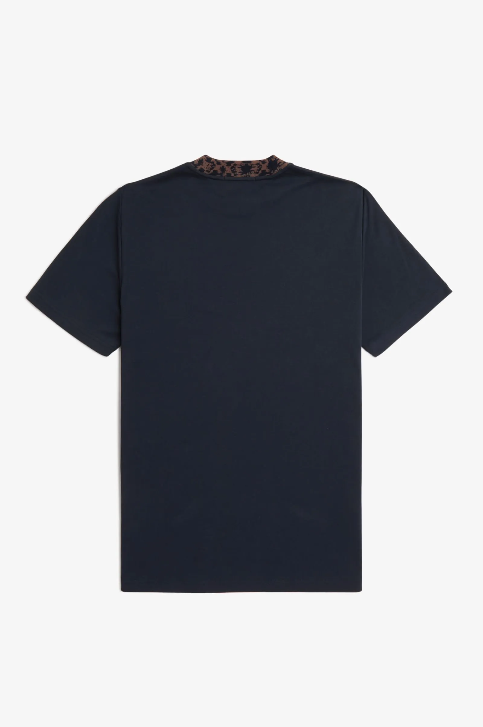Camiseta con ribete de jacquard
